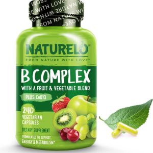 B Complex - Whole Food Complex with Vitamin B6, Folate, B12, Biotin