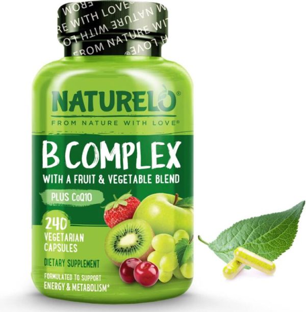 B Complex - Whole Food Complex with Vitamin B6, Folate, B12, Biotin
